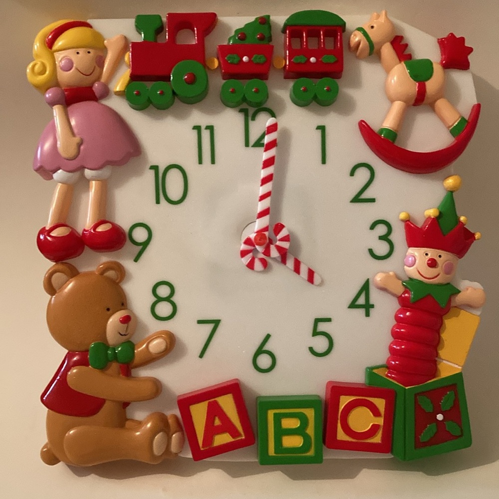 Christmas Toy Wall clock